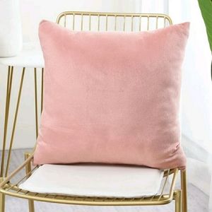 2/$20 Solid Pink Cushion Cover without filler